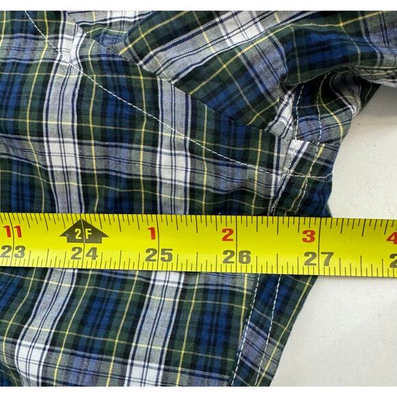 (XXL) Brooks Brothers Lined Shirt Blue Plaid Regent - Picture 7 of 8